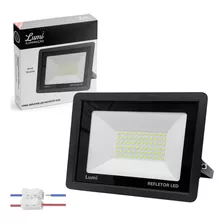 Kit 2 Holofote 200w Led Verde Jardim Decoração110/220 Prova D'água Cor Da Carcaça Preto 110v/220v Lumi