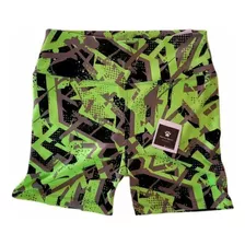 Shorts Estampa Verde