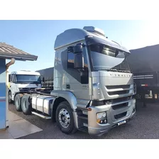 Iveco Stralis 460 6x2 11/12 Top Transf. Financiamento 