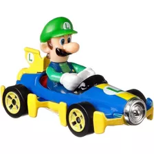 Carrito Hot Wheels Mario Bros Mario Kart - Luigi