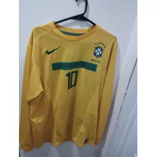 Camiseta Selección De Brazil 10 Kaká 