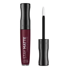 Labial Rimmel Liquid Lip Colour Color Plum This Show Mate