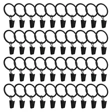 40pack Clips De Cortina Anillos De Metal Fuerte Decorat...