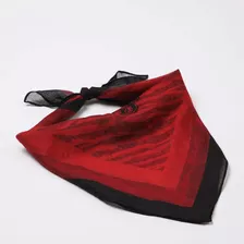 Bandana Butterfly Roja Humana