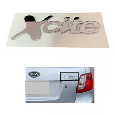 Emblema Palabra Xcite De Kia Rio