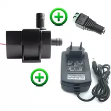 Kit Mini Bomba Agua Sumergible 12v, 240l/h + Manguera 1 M