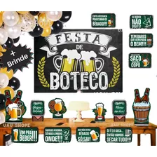 Kit Festa De Boteco Decoração Completa Aniversário