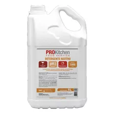 Detergente Neutro Prokitchen 5l 1 Un Audax