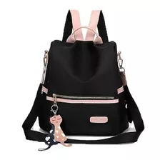 Bolso Morral Dama Juvenil Modelo #28 Con Llavero De Gatito