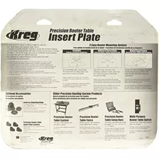 Kreg Molde Router Table Insert Insert Plate En Blanco Para T