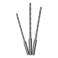 Kit Brocas Sds Plus Para Concreto 8mm, 6mm E 5mm