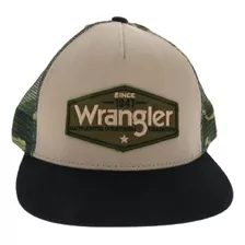 Gorra Wrangler Logo Patch Snapback - A Pedido_exkarg