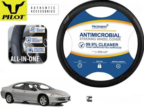 Funda Cubrevolante Negro Antimicrobial Dodge Intrepid 2001 Foto 3