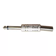 Ficha Plug Mono Metalica Excelente Calidad