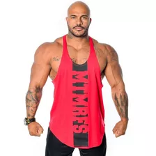 Regata Masculina Cavada Anatomic Strong Vermelha Metamorfose