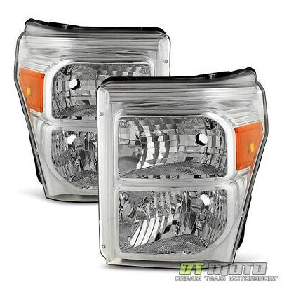 2011-2016 Ford F250 F350 F450 Superduty Headlights+bumpe Dtm Foto 2