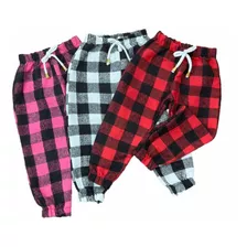 Calça Xadrez Infantil Jogger Blogueirinha Meninas Novidade