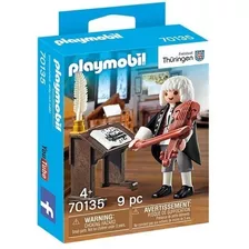 Playmobil 70135 Johann Sebastian Bach Músico 9 Pcs Exclusivo