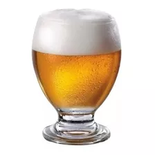 Copa Rigolleau Noruega 420 Ml Cerveza X 12 Balón Cervecero Color Blanco