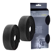 Fita De Guidão Ciclismo /speed Velo Gel Vlt-3079 Preto/preto