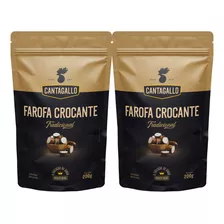 2un. Farofa Crocante Tradicional Cantagallo 200g