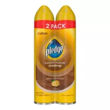 Pledge Cuidado Especial Maderas Pack 2 Lustrador 430ml Fragancia Limon