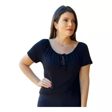 Blusa Evangelica Feminina Ombros Amarração Soltinha Versátil