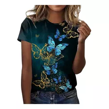 Camisetas Femininas Y Estampadas, Folgadas, Camisetas, Blusa