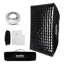 Softbox Godox Sb Fw 80x120cm Com Grid E Suporte Bowens