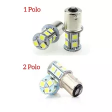 Led 1 E 2 Polo Moto Carro Seta Re 50 Unidades 