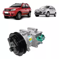 Compressor Ar Condicionado Ford Fiesta Sedan New Flex 1.6 8v