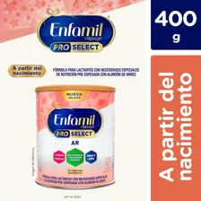 Fórmula Infantil Especializada Enfamil Pro Select Ar A Partir Del Nacimiento Lata 400 G