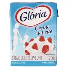 Kit C/5 Creme De Leite Glória 200g