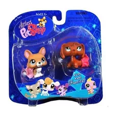 Littlest Pet Shop Pares De Mascotas Corgi Y Dachshund