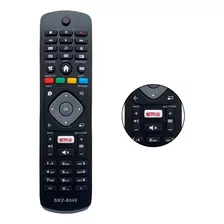 Kit 5 Pçs Controle Remoto Tv Philips Smart Netflix 43pfg510 