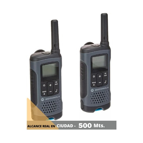 Radios Motorola T200 Alcance En Ciudad 500 Mts Recargables  Foto 2