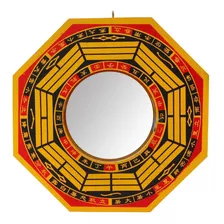 Espejo Bagua De Feng Shui Chino De 8 Pulgadas Con Apariencia