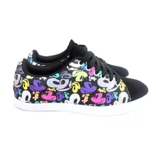 Tênis Mickey Minie Sapatenis Feminino Slip On