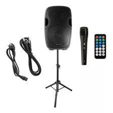 Caja Acústica Lexsen Sonic15a Bt/ Soporte/ Mic/ Ruedas/ 150w