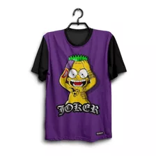 Camiseta Camisa Personalizada Simpsons Homer Bart Fox Hd