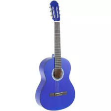 Guitarra Clásica Concert Escala 3/4 Color Azul Gewa Ps510145 Color Azul Marino