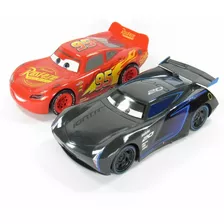 Set 2 Coches Cars3 Rayo Mcqueen Y Jackson Storm Tm4 Juguete