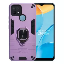 Carcasa Para Oppo A15 Anillo Antigolpe Colores