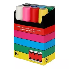 Set Marcadores Acrílicos Posca Pc-17k (8 Colores)