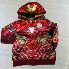 Campera Disney Store Importada Iron Man Original Usa