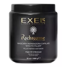 Máscara Reparadora Baño De Crema Capilar Richissime 1kg Exel