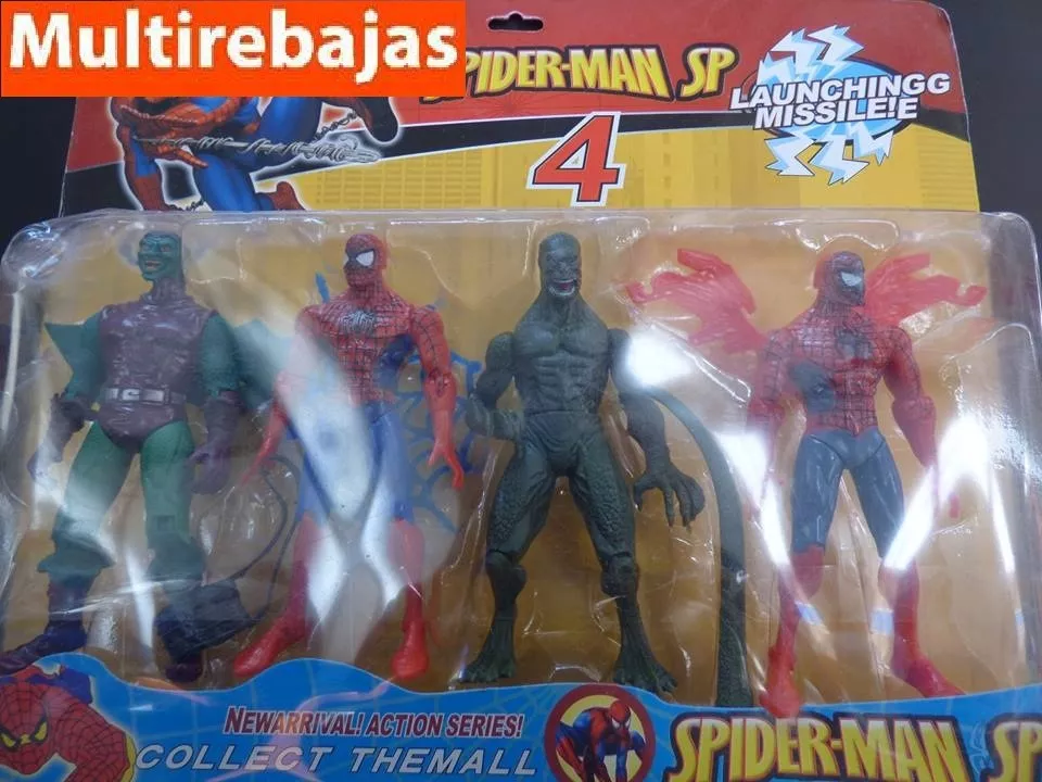 Coleccionable Muñeco Articulable De Spiderman 4