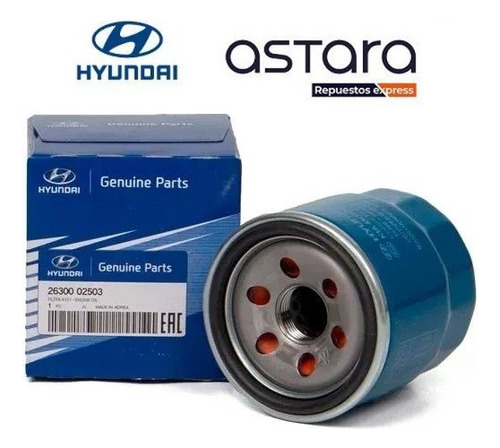 Filtro Aceite Original Hyundai Accent Rb 2011-2020 Foto 2