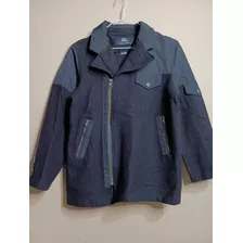 Saco Campera Azul Marino Burberry Mujer Importada