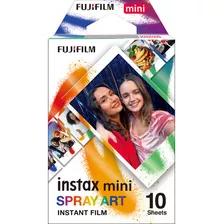 Cartucho Fujifilm Instax Mini Sray Art Para 10 Fotos